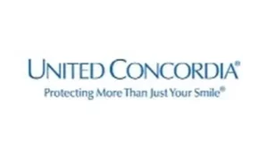 United Concordia Insurance logo, offering dental coverage for orthodontic care and services.